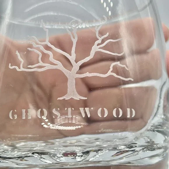Ghostwood Whiskey Glass Set Old Fashioned Tumblers Scotch Cocktail Rye Bourbon